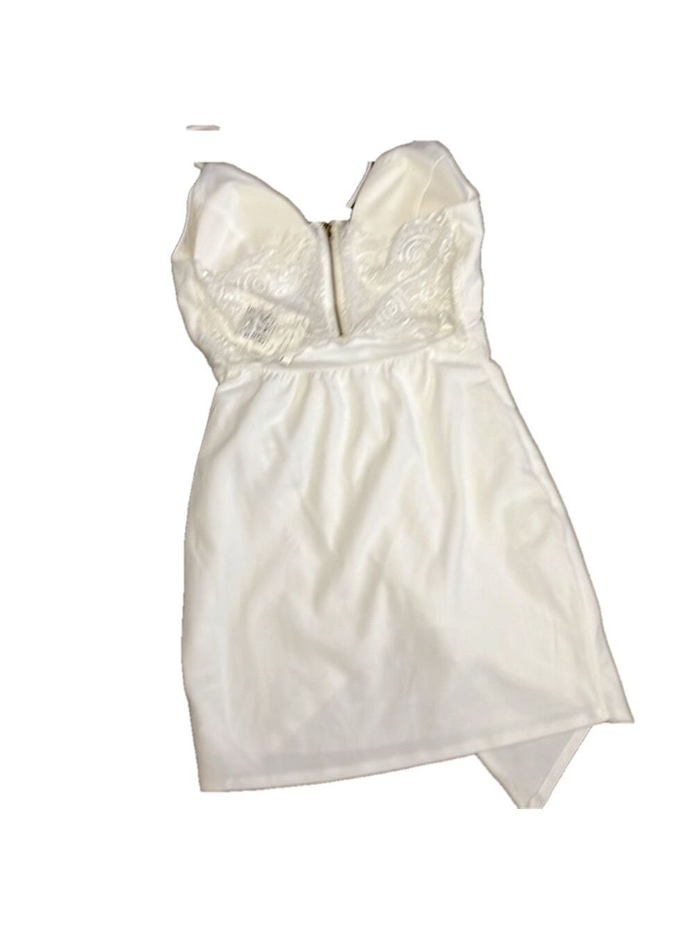Emerald Sundae Formal Dress, NWT, Size Large, PTP 18”, waist 14”, L 32” at side - Picture 7 of 11